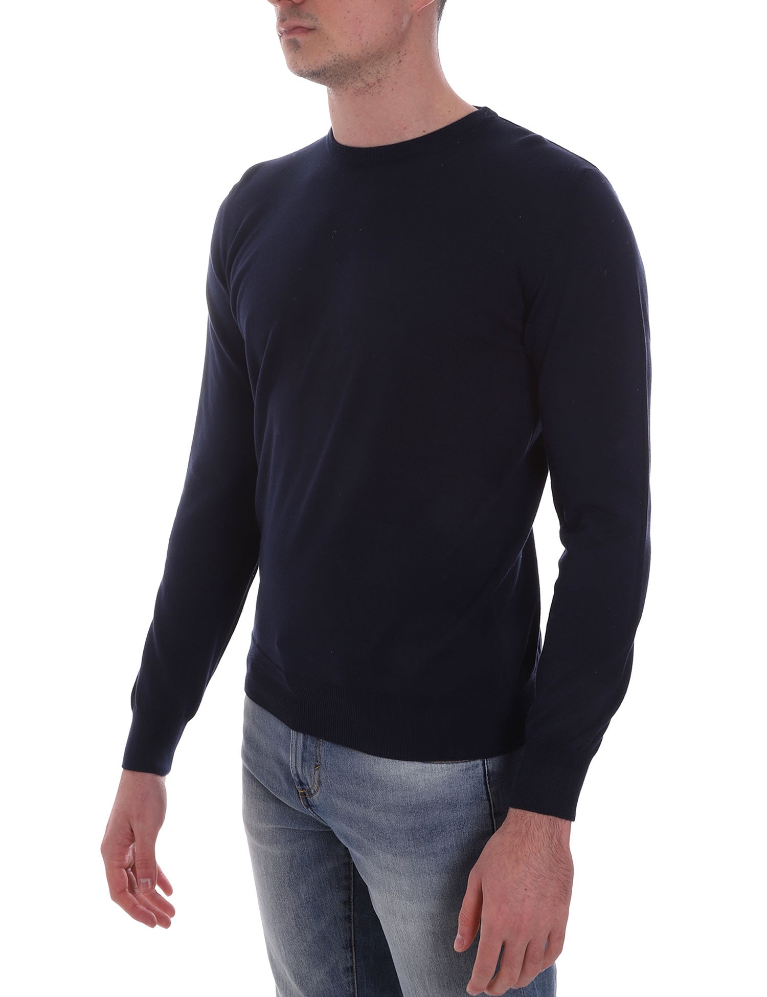 Maglioncini Blu Navy Borgoni Milano