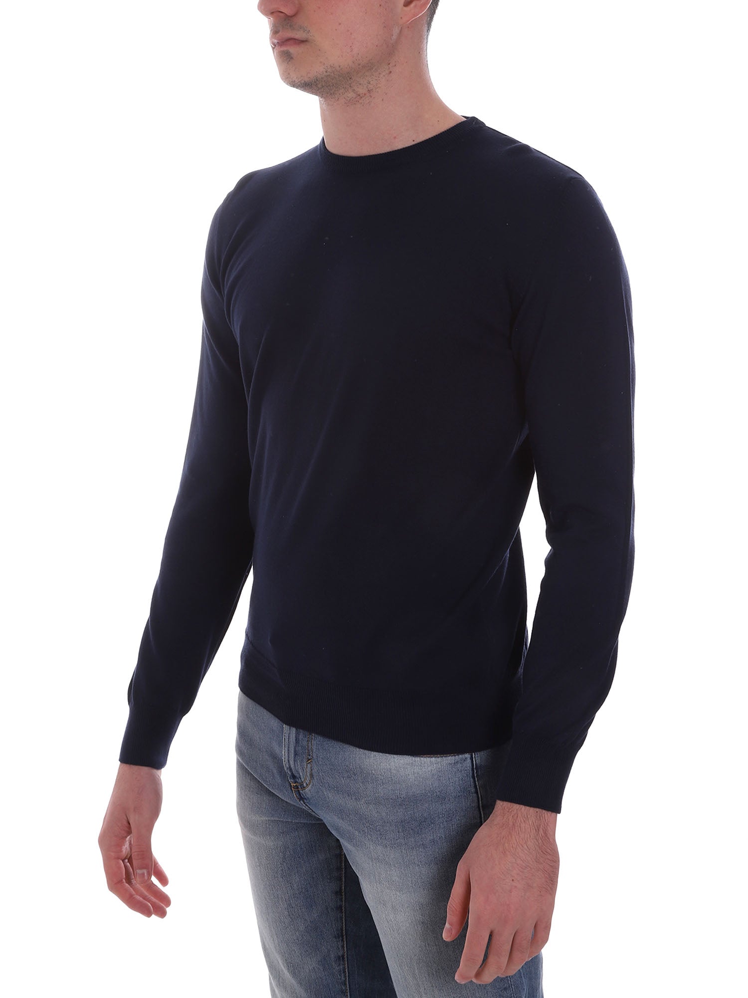 Maglioncini Blu Navy Borgoni Milano