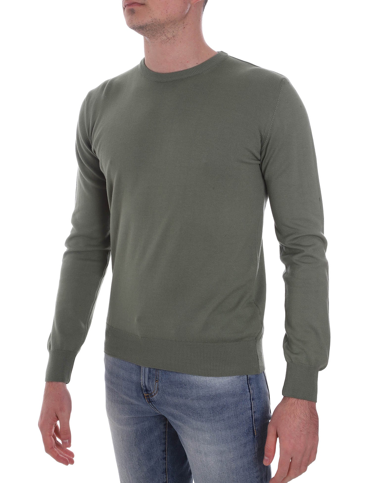 Maglioncini Verde Borgoni Milano