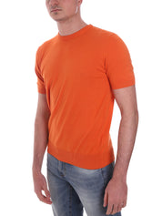 T-shirt Arancio Borgoni Milano