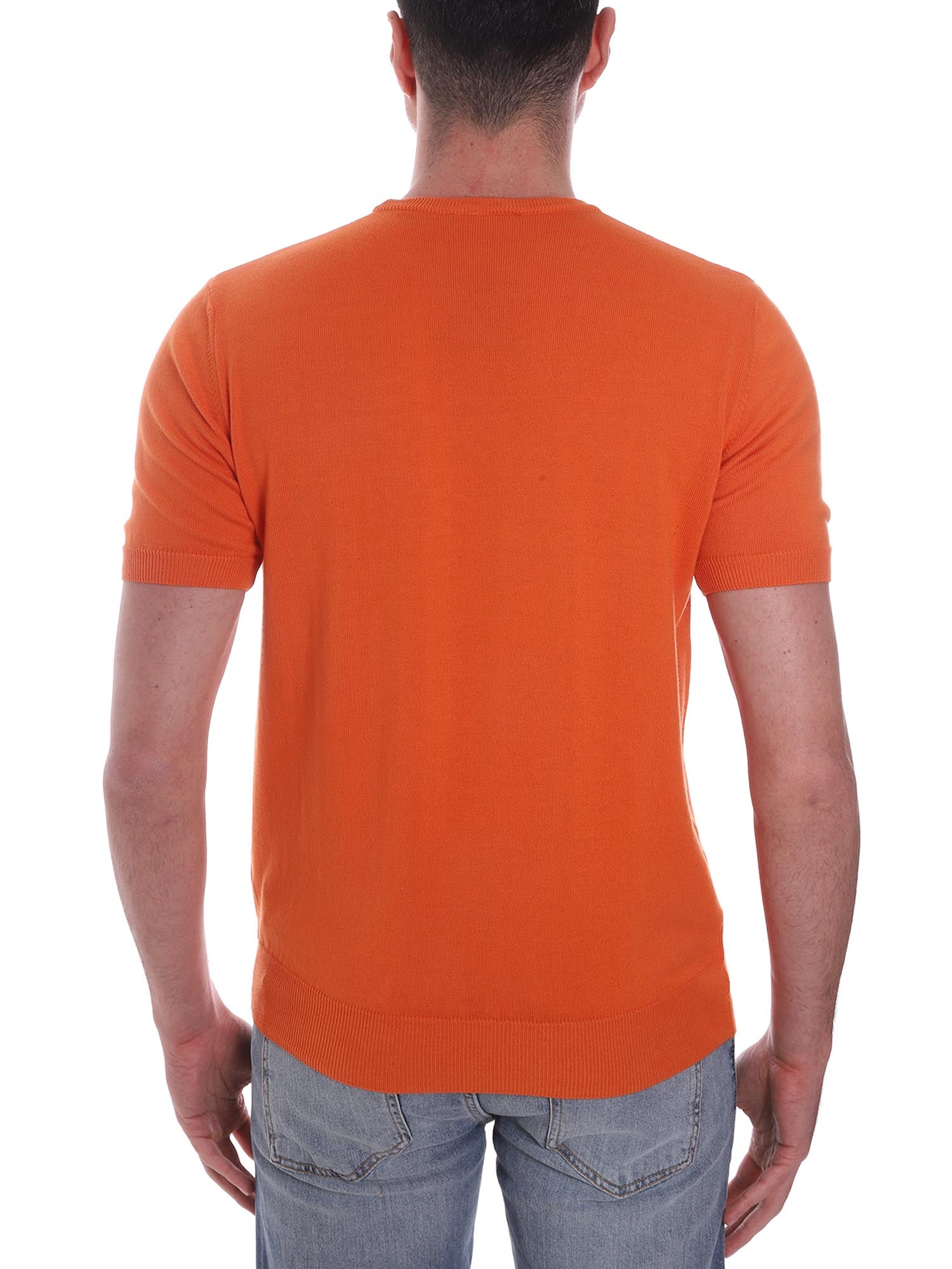 T-shirt Arancio Borgoni Milano