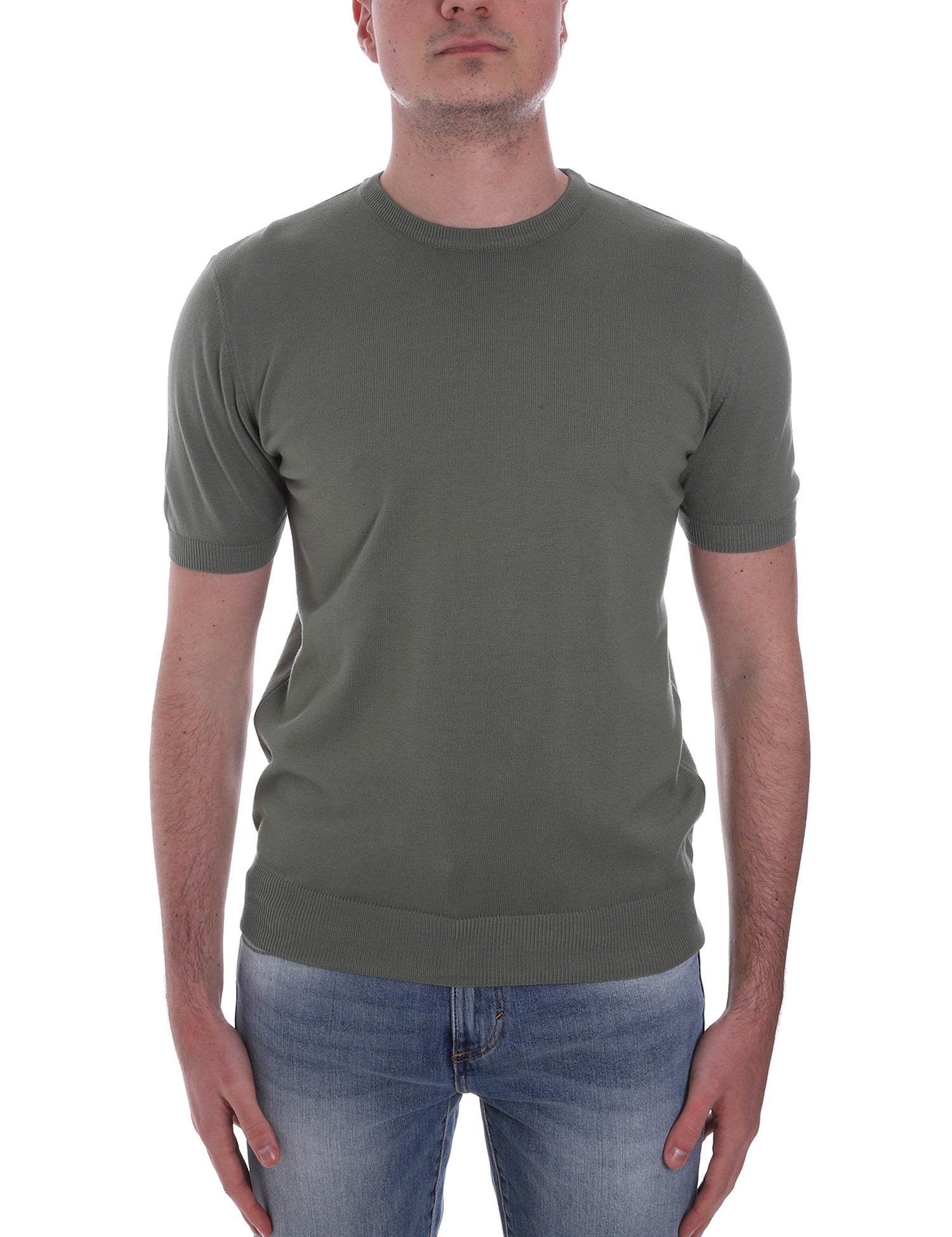 T-shirt Verde Borgoni Milano