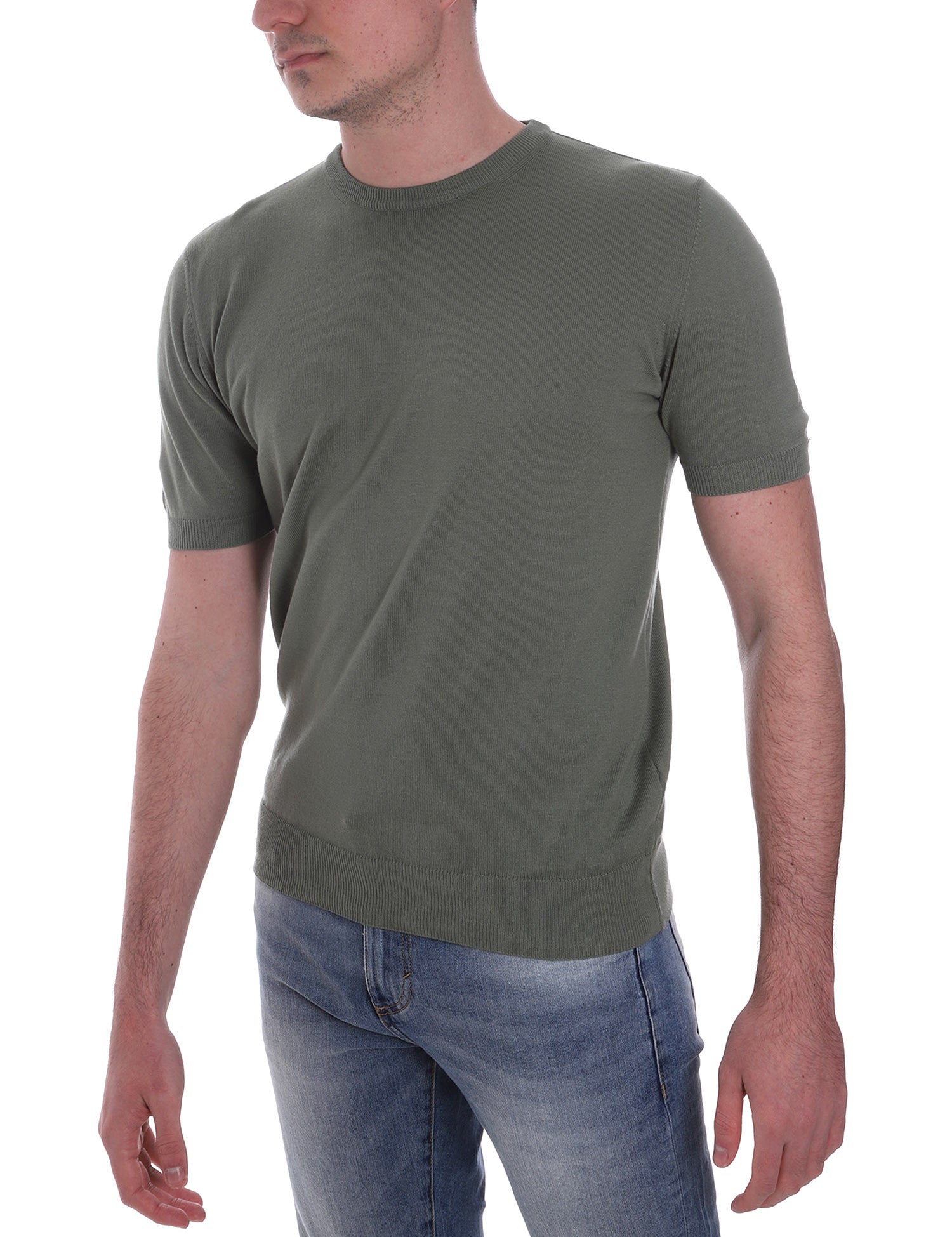 T-shirt Verde Borgoni Milano