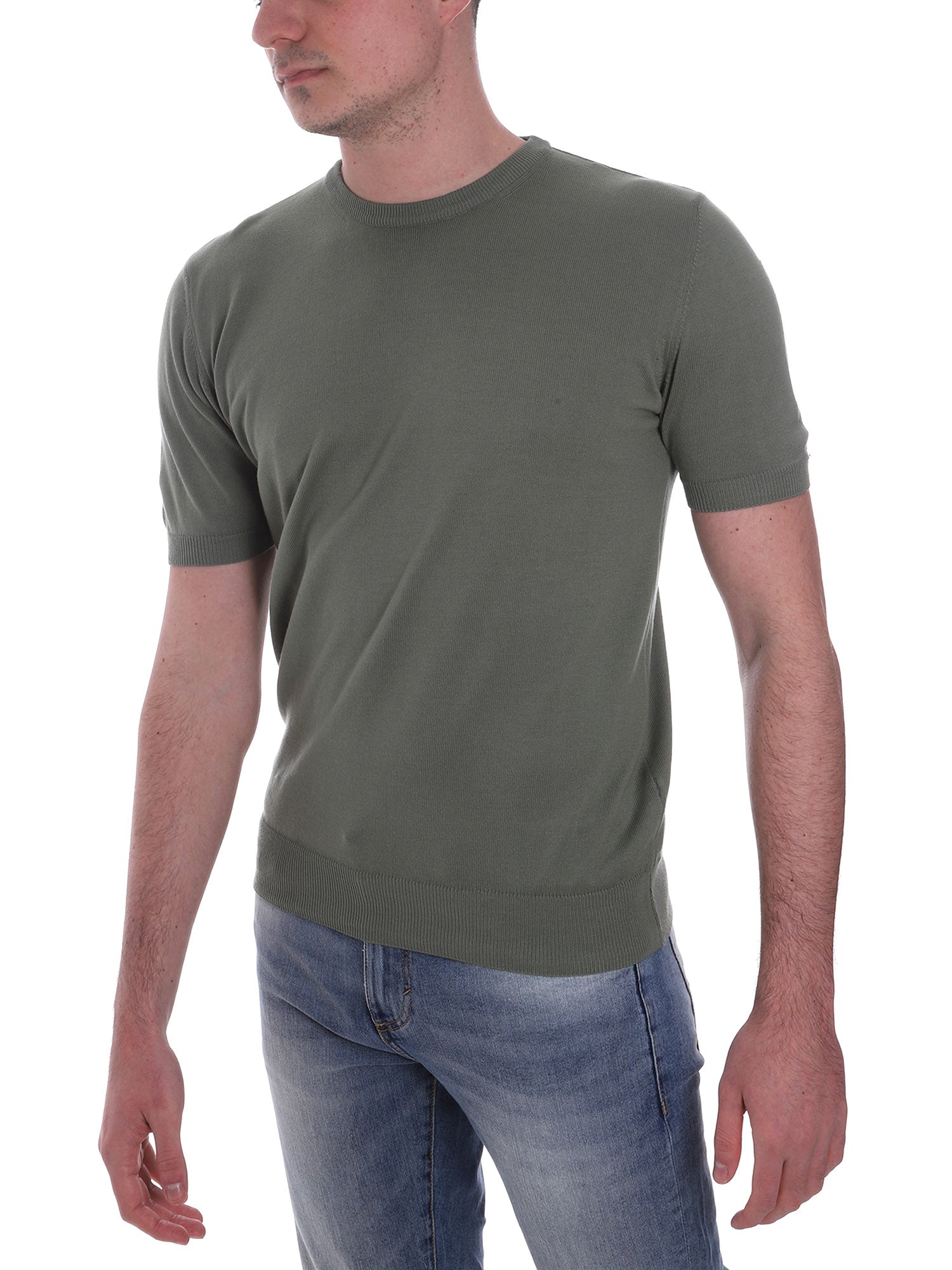 T-shirt Verde Borgoni Milano