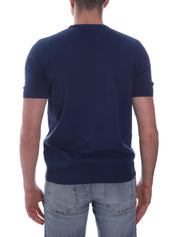 T-shirt Blu Borgoni Milano
