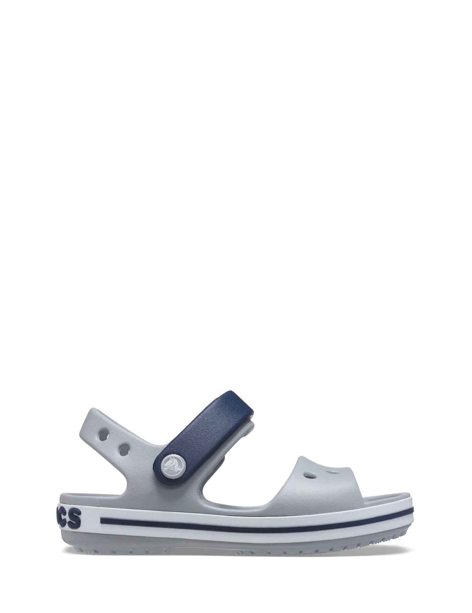 Sandali con strappi Grigio Chiaro Crocs