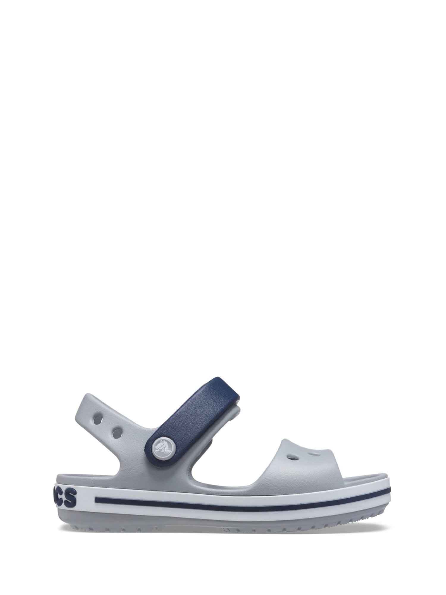 Sandali con strappi Grigio Chiaro Crocs