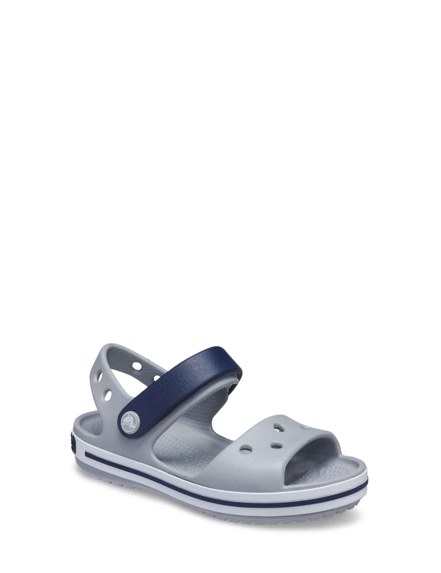 Sandali con strappi Grigio Chiaro Crocs