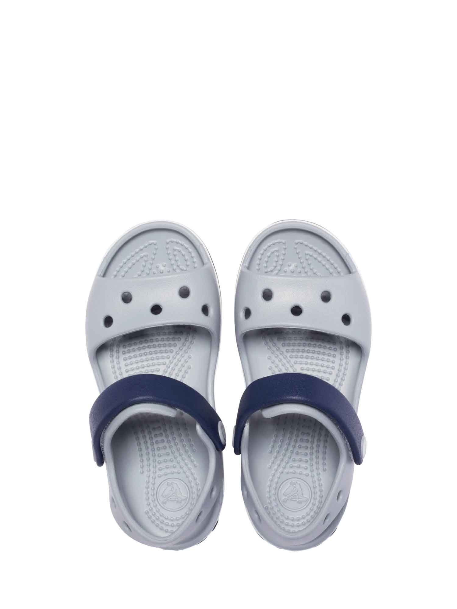 Sandali con strappi Grigio Chiaro Crocs