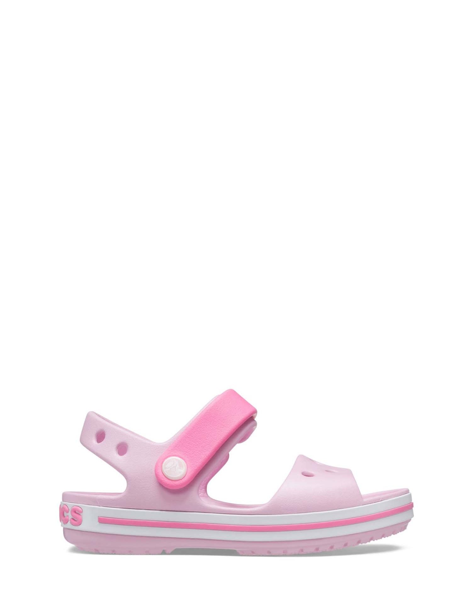 Sandali con strappi Rosa Crocs