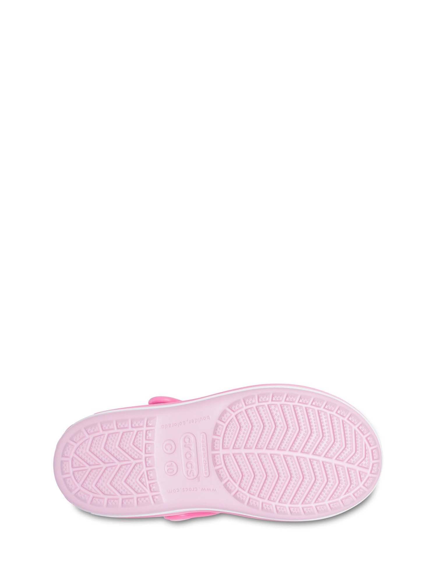 Sandali con strappi Rosa Crocs