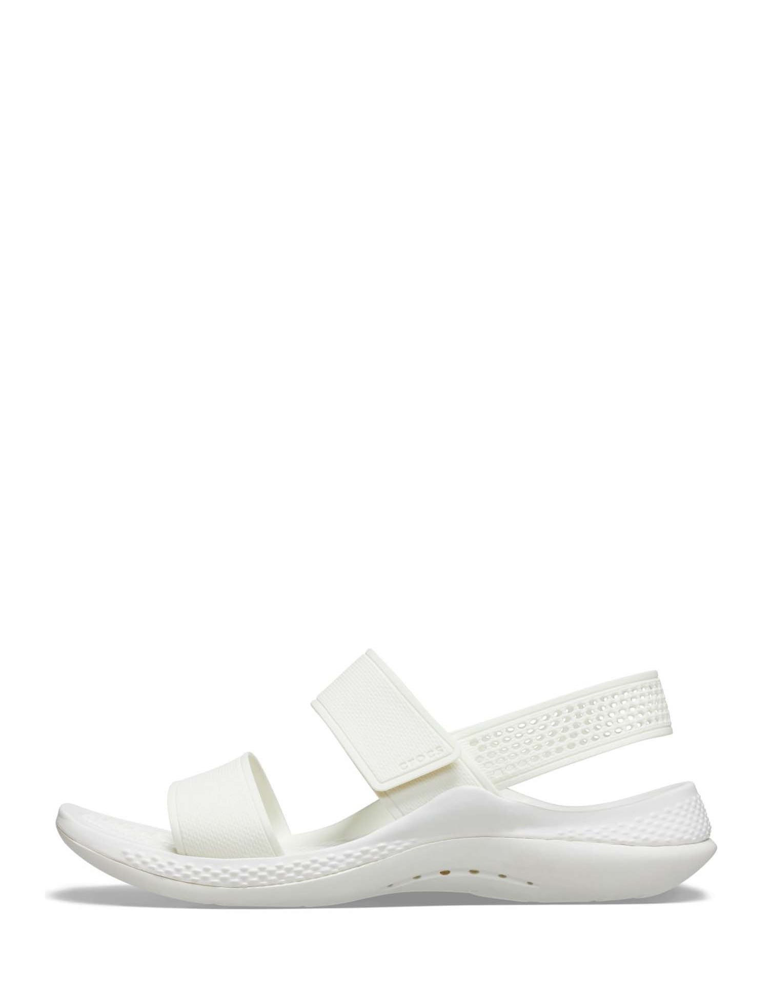 Sandali con strappi Bianco Crocs
