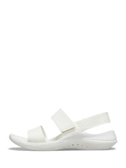 Sandali con strappi Bianco Crocs
