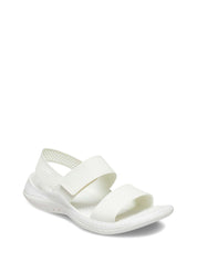 Sandali con strappi Bianco Crocs