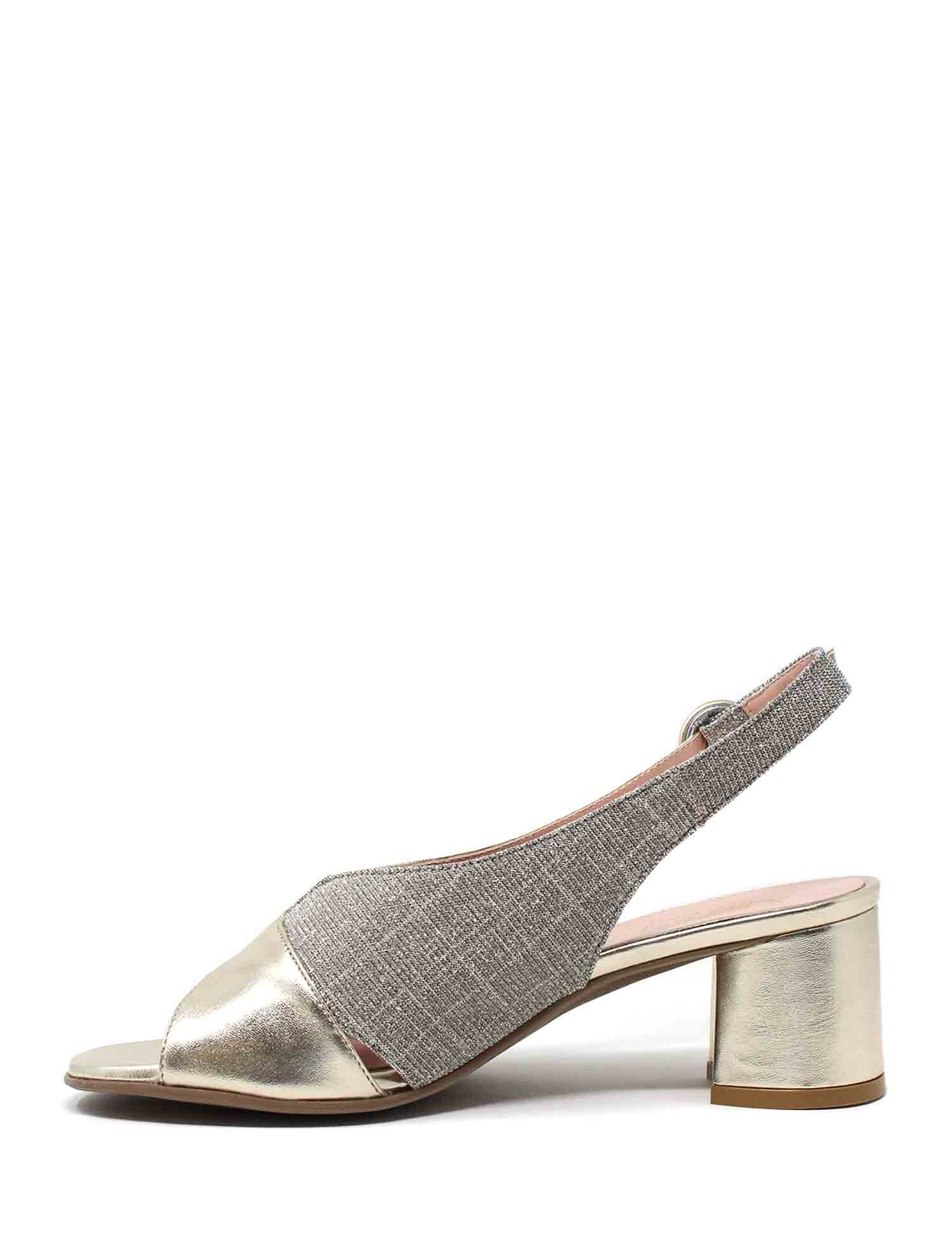 Sandali tacco Dorato Soffice Sogno