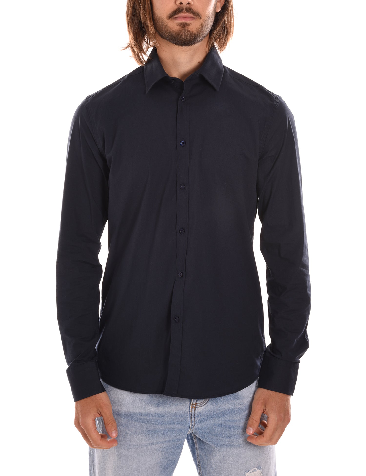 Camicie Blu Notte Sseinse