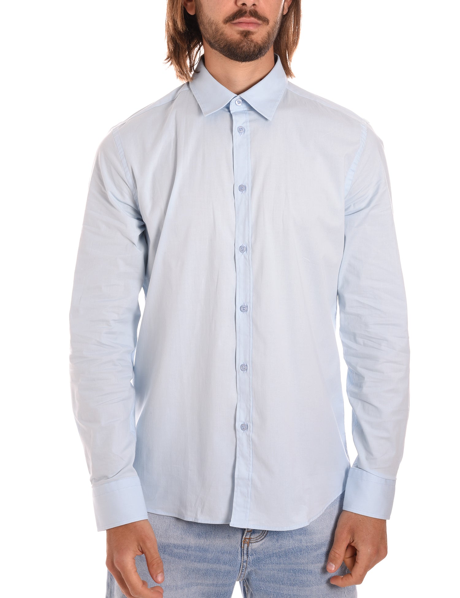 Camicie Celeste Sseinse