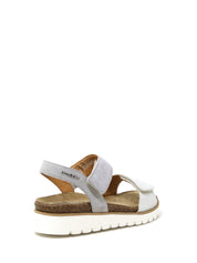 Sandali con strappi Grigio Mephisto