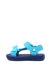 Sandali con strappi Blu Ipanema