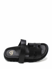 Ciabatte Nero Gold&gold