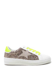 Sneakers Bianco Gold&gold