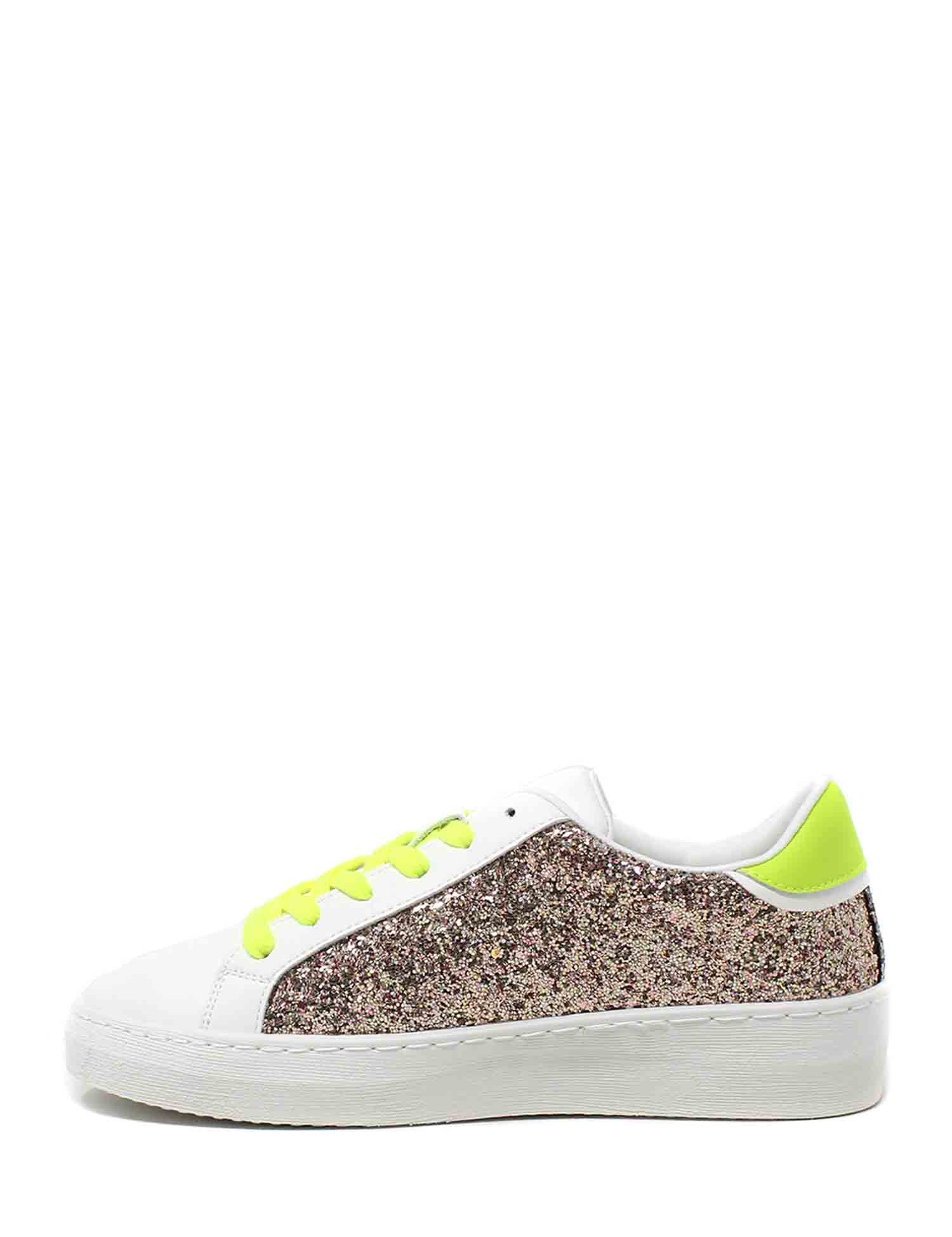 Sneakers Bianco Gold&gold