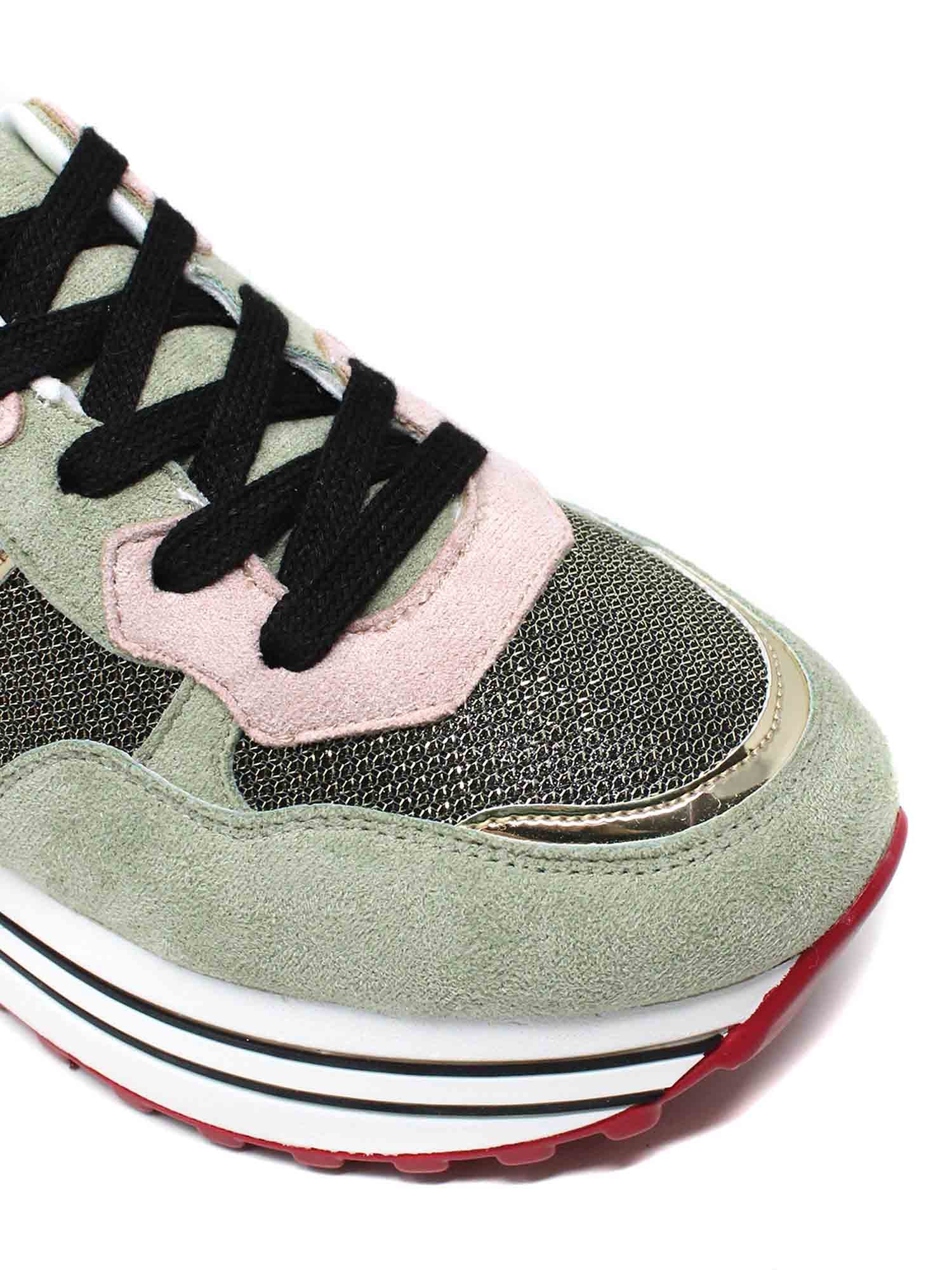 Sneakers Verde Gold&gold