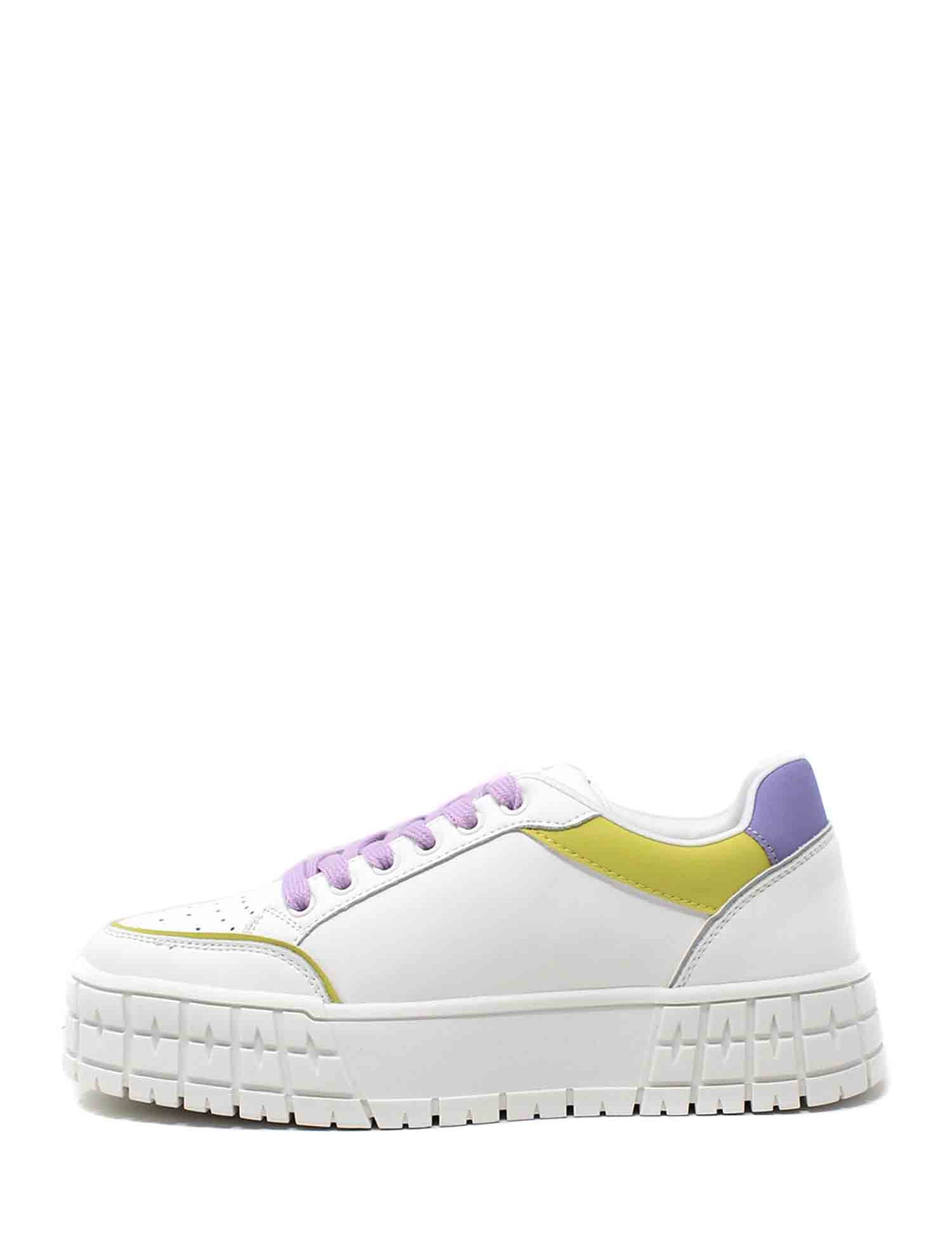 Sneakers Bianco Gold&gold