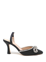 Sandali tacco Nero Gold&gold