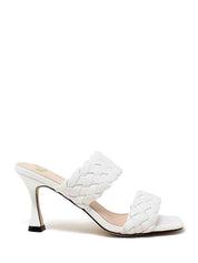Sandali tacco Bianco Gold&gold