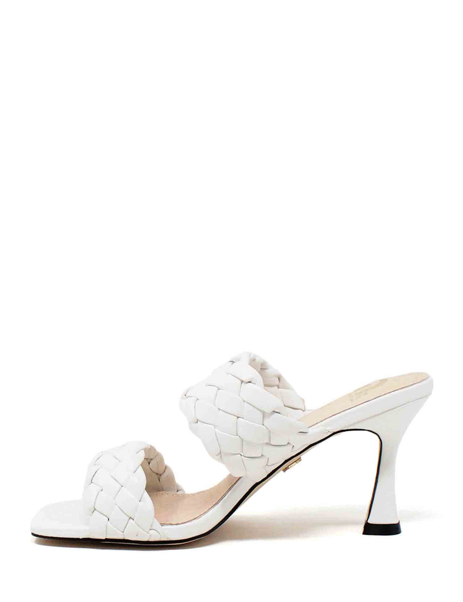 Sandali tacco Bianco Gold&gold