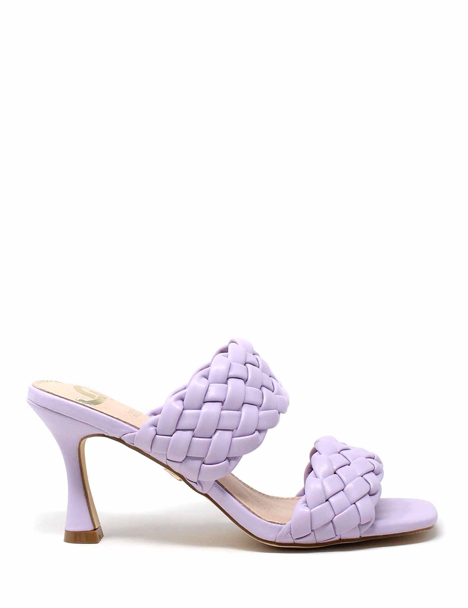 Sandali tacco Viola Gold&gold