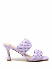 Sandali tacco Viola Gold&gold