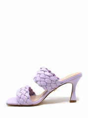 Sandali tacco Viola Gold&gold