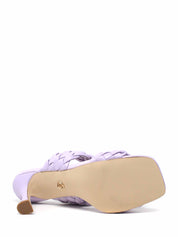 Sandali tacco Viola Gold&gold