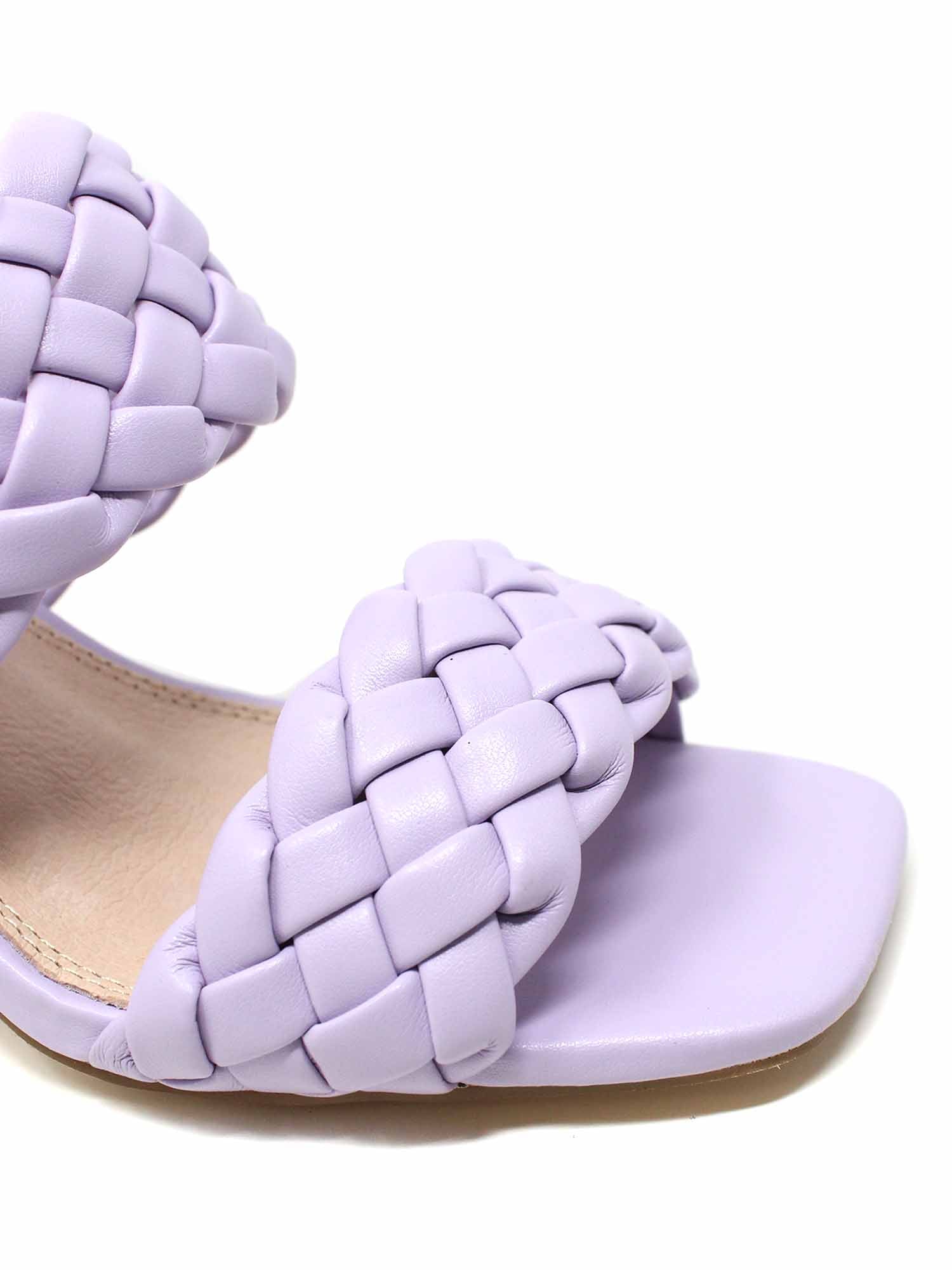 Sandali tacco Viola Gold&gold