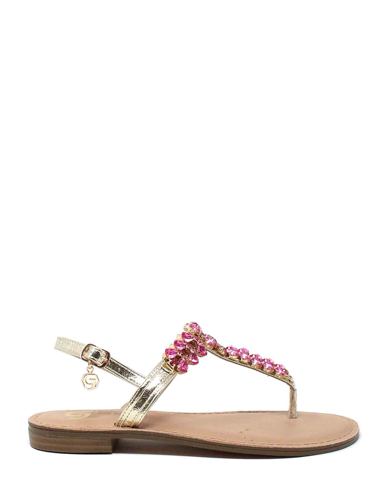 Sandali Rosa Gold&gold