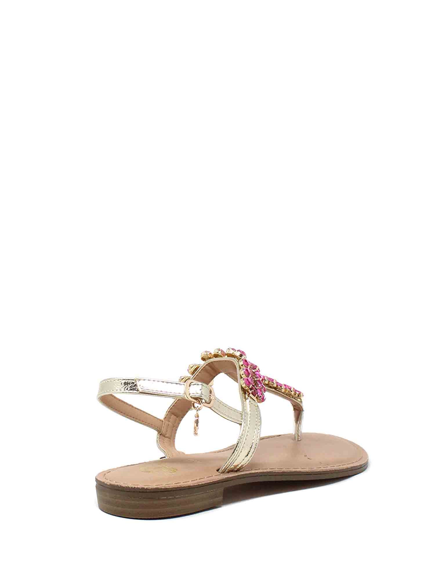 Sandali Rosa Gold&gold