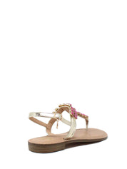 Sandali Rosa Gold&gold