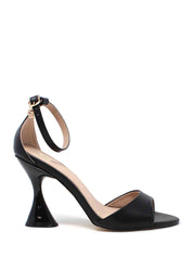 Sandali tacco Nero Gold&gold