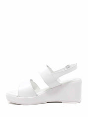 Sandali zeppa Bianco Susimoda