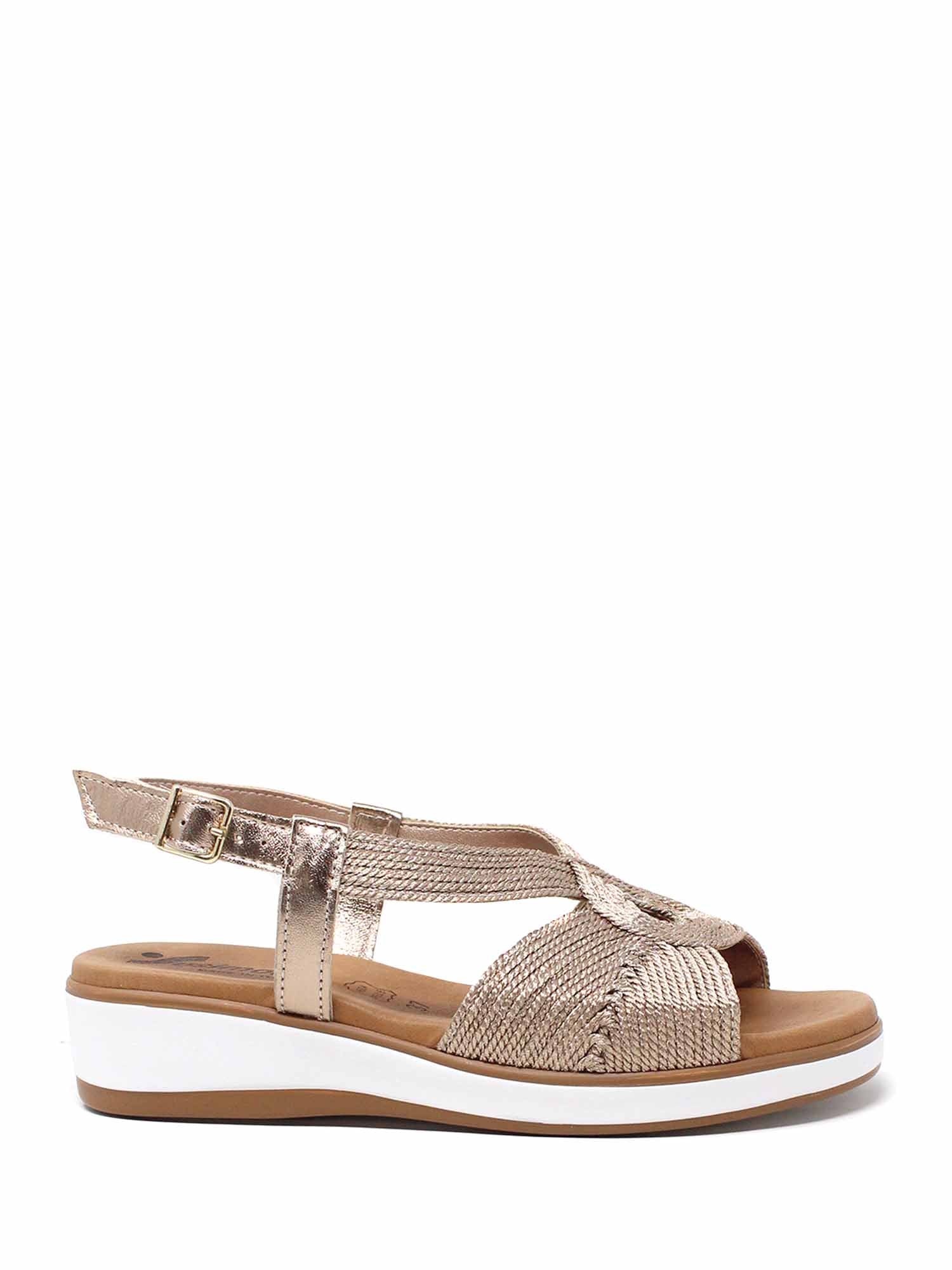 Sandali Zeppa Bronzo Susimoda