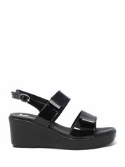 Sandali zeppa Nero Susimoda