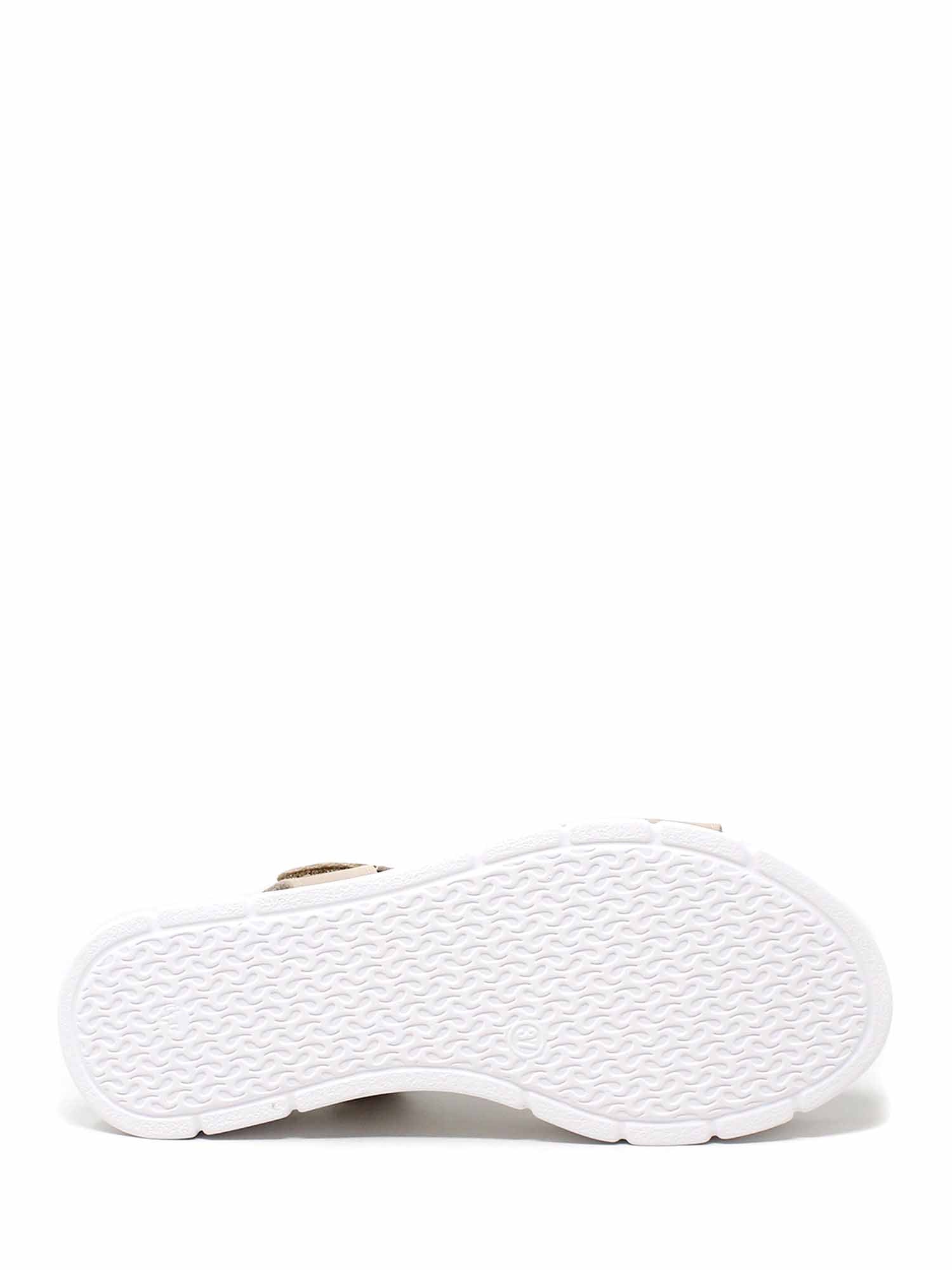 Sandali zeppa Beige Valleverde