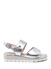 Sandali Argentato Valleverde