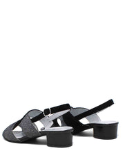 Sandali tacco Nero Soffice Sogno