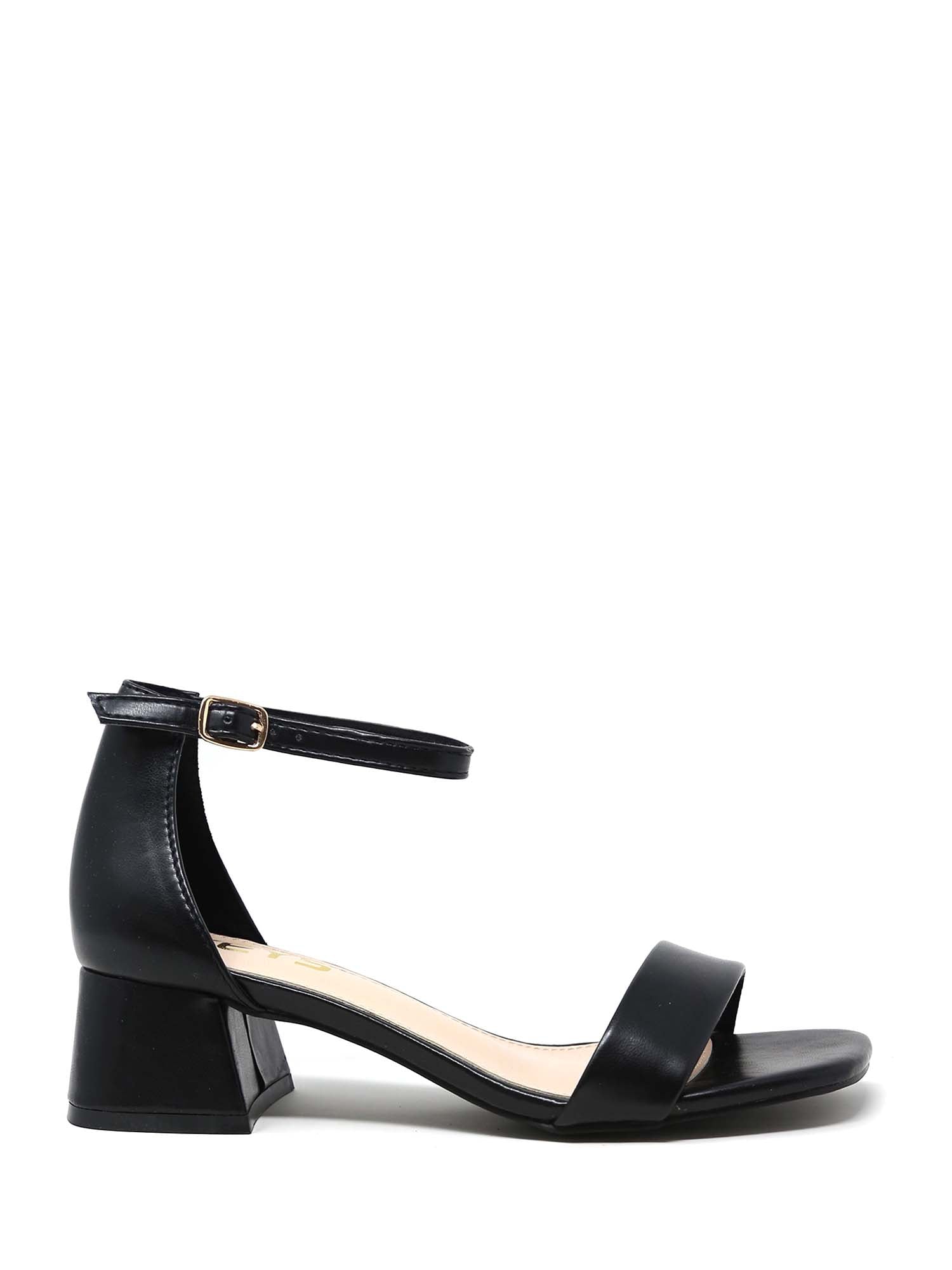 Sandali tacco Nero Keys