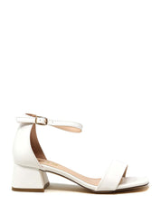 Sandali tacco Bianco Keys