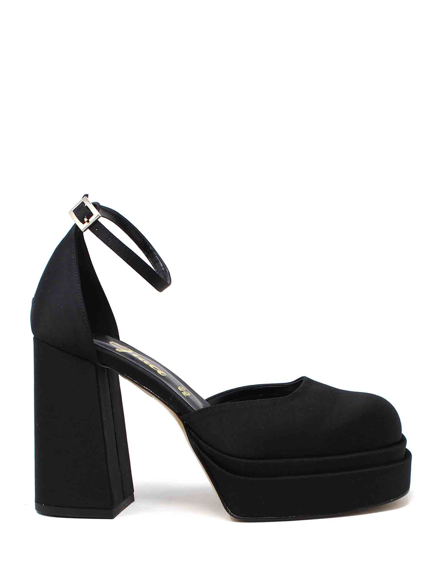 Sandali tacco Nero Grace Shoes