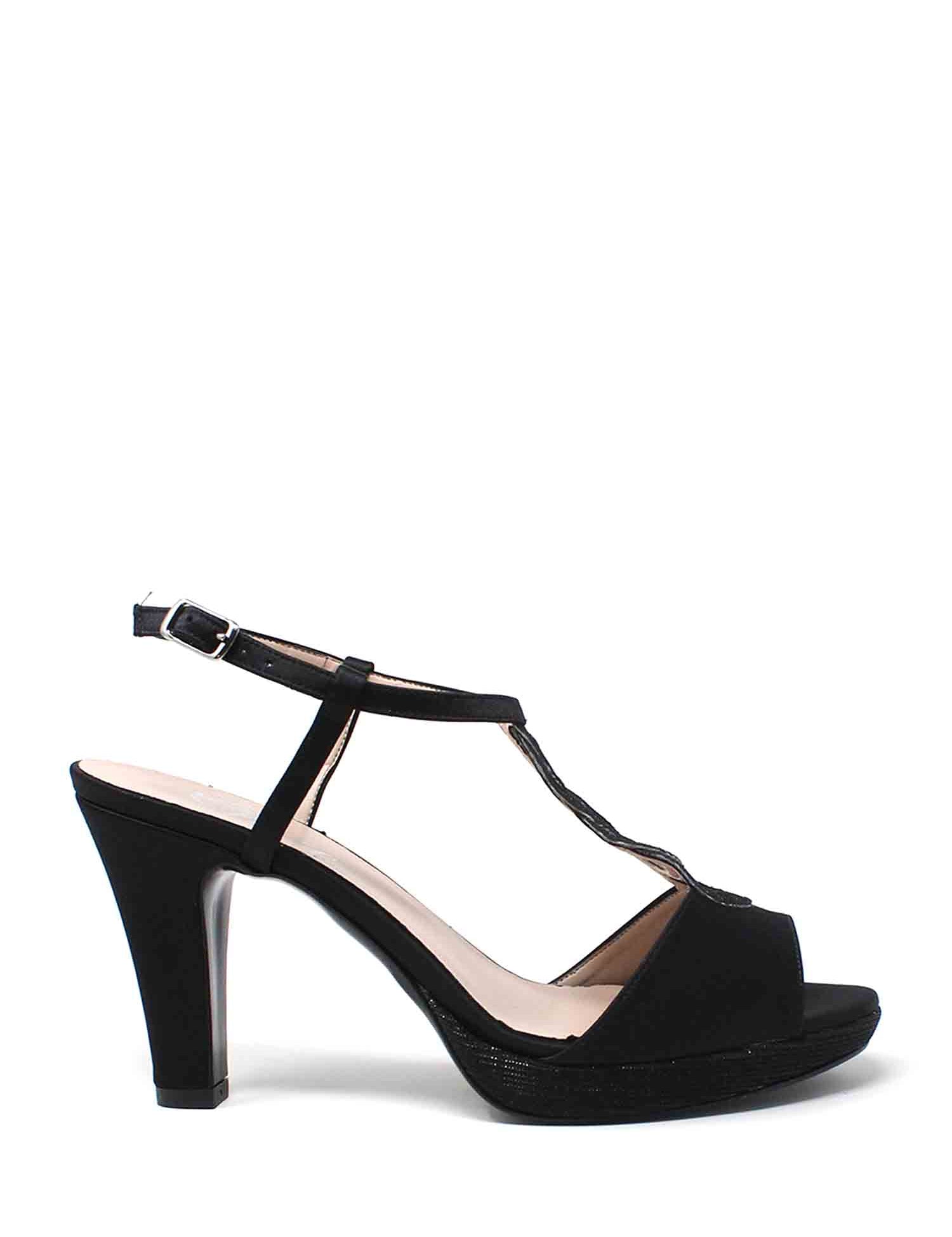 Sandali tacco Nero Grace Shoes